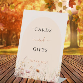 Expositor En L Flores silvestres arcos tarjetas regalos signo mel