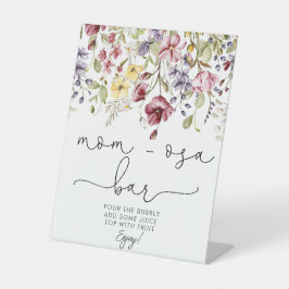 Expositor En L Flores silvestres bebé en el bar Bloom Mom-osa