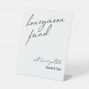 Expositor En L Fondo de luna de miel contemporáneo Código QR Blan