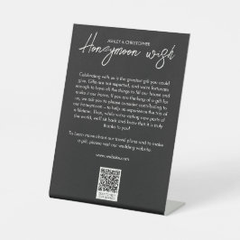 Expositor En L Fondo Mínimo de Luna de Miel de Noir Negra con Flo