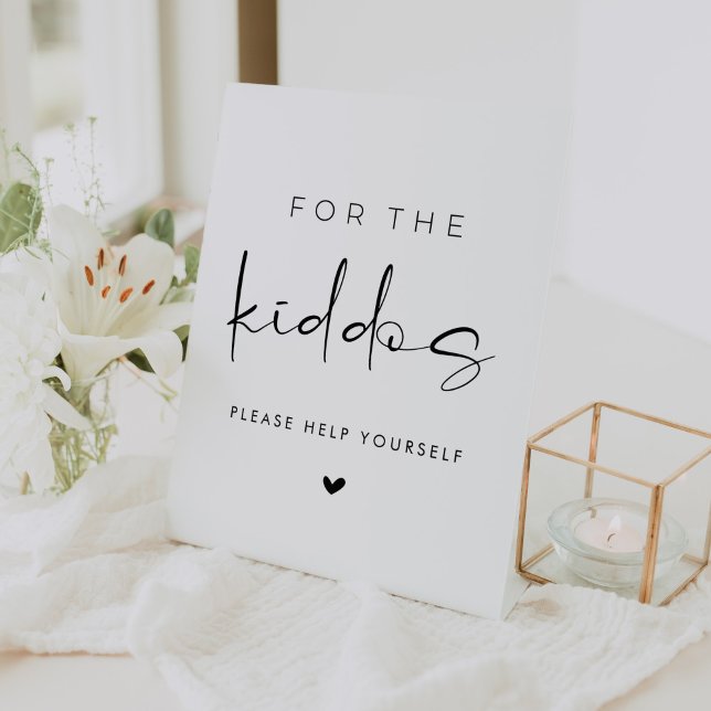Expositor En L For the Kiddos Wedding Kids Table (Subido por el creador)