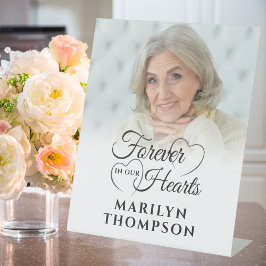 Expositor En L Foto conmemorativa del funeral SIEMPRE EN NUESTROS