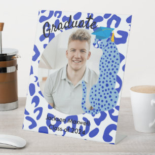Expositor En L Foto de Gradion Rótulo peatonal Leopard azul