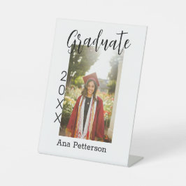 Expositor En L Foto de graduado moderno clásico añadir nombre de 