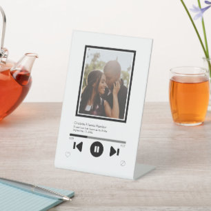 Expositor En L Foto del reproductor de música personalizada