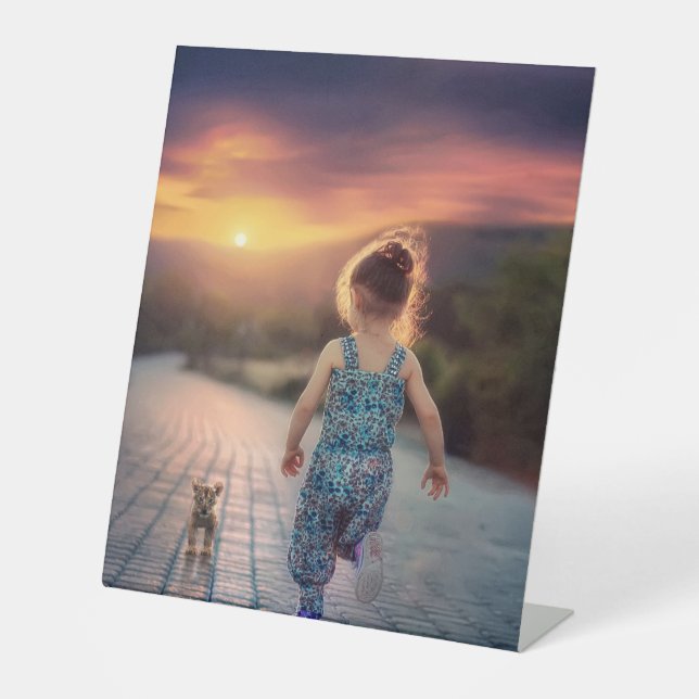 Expositor En L Foto personalizada personalizada  (Anverso)