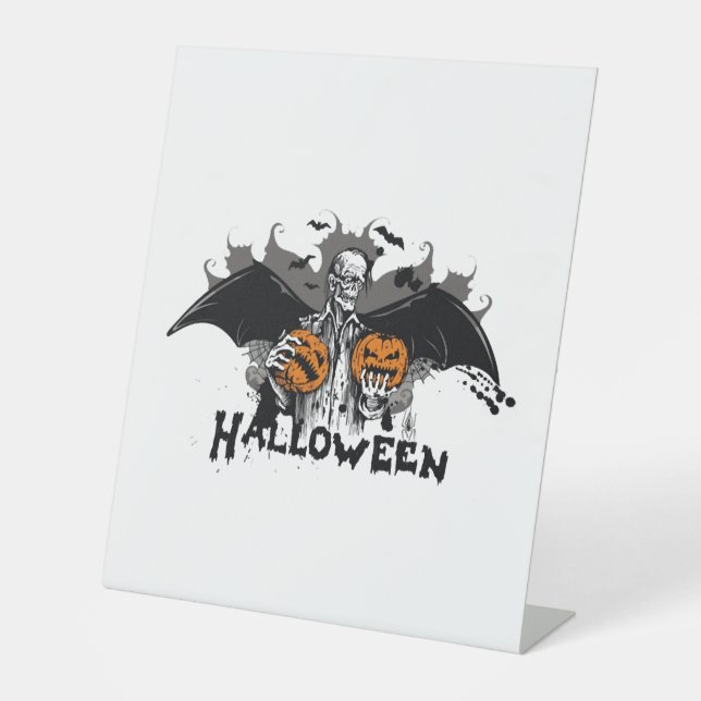 Expositor En L Frankenstein Halloween (Anverso)