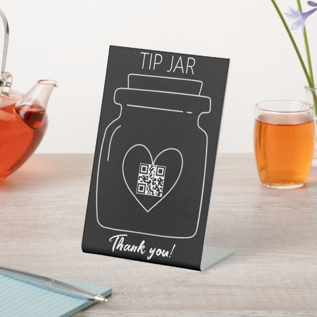 Expositor En L Frasco de punta digital de código QR profesional n (In Situ)