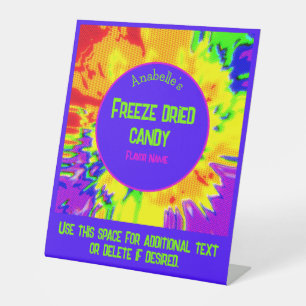 Expositor En L Freeze Dried Candy Rainbow Personalizado Business
