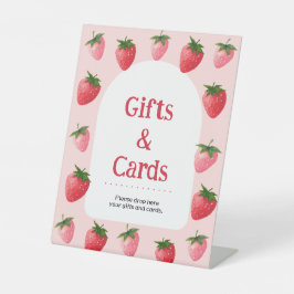 Expositor En L Fresa Berry Primer Regalos de Cumpleaños