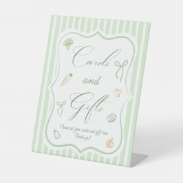 Expositor En L Fresco del mercado de tarjetas de ducha y regalos