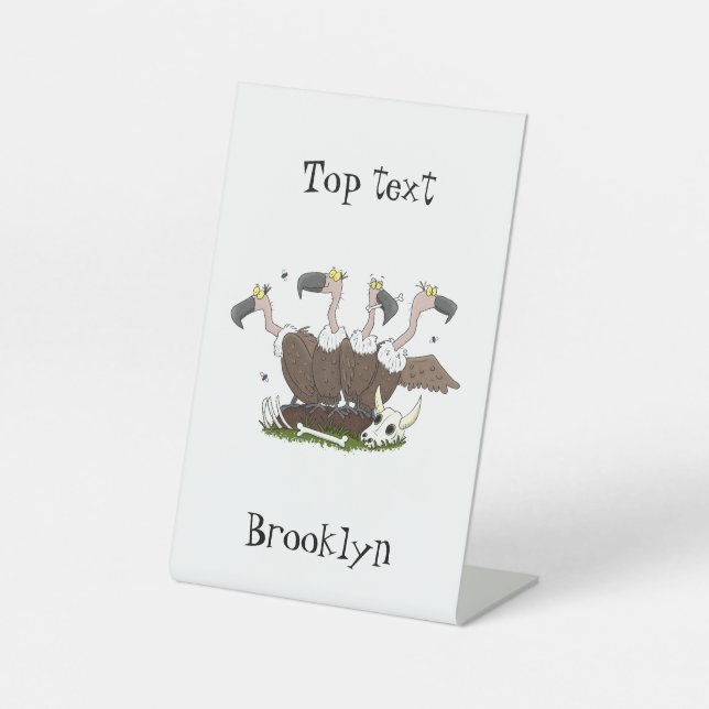 Expositor En L Funny personalizado de humor de buitres (Anverso)