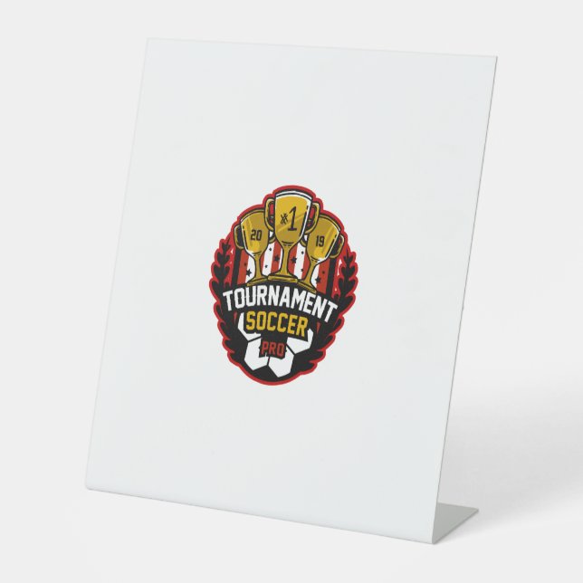 Expositor En L fútbol de torneo (Anverso)