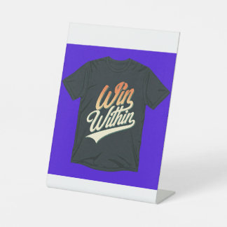 Expositor En L "Ganar dentro".