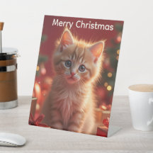 Gatito Navideño Adorable