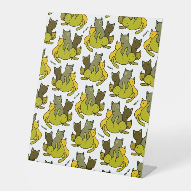 Expositor En L Gatitos de oliva (Anverso)