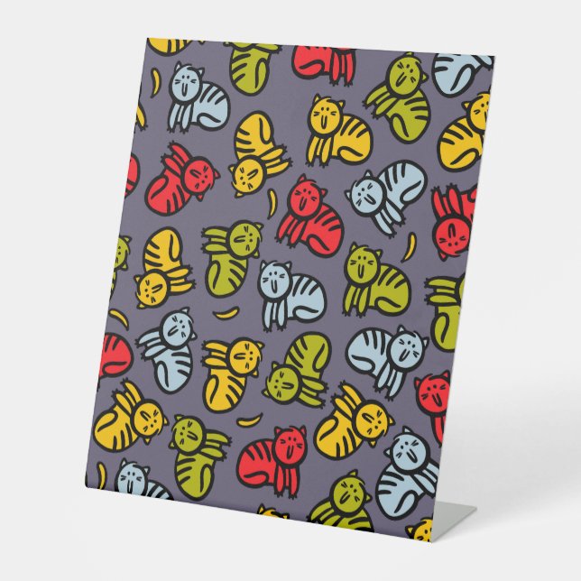 Expositor En L Gatos más bananas (Anverso)