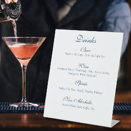 Expositor En L Gay Grooms Regency Blue Rosas