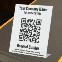 Generador general Diseño de código QR Rótulo Pedes