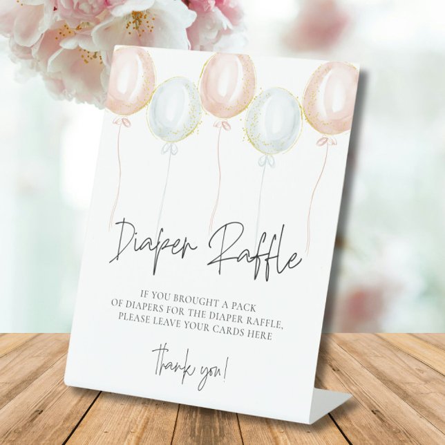 Expositor En L Género de globo rosa y azul revelan deslumbramient (Subido por el creador)