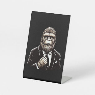 Expositor En L Gentleman Sasquatch - Gracioso Pie Grande
