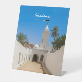 Expositor En L Ghadames, Libia - Mezquita Blanca