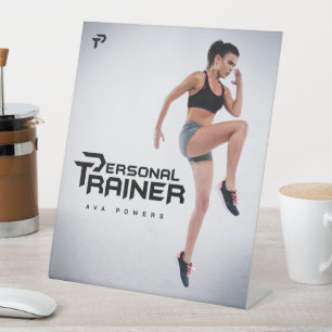 Expositor En L Gimnasio de entrenador personal Personalizado