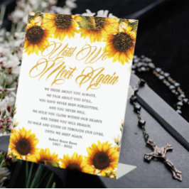 Expositor En L Girasol hasta que nos reconozcamos de nuevo Rótulo