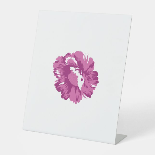 Expositor En L Girly, Pale Megenta, Salud Real (Anverso)