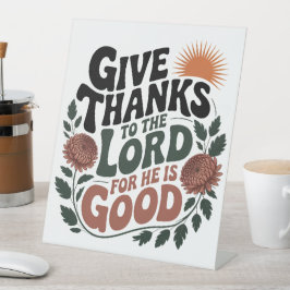 Expositor En L Give Thanks - Christian