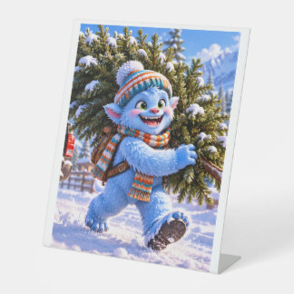 Expositor En L Glacier Grinch & pedestal de Navidad S