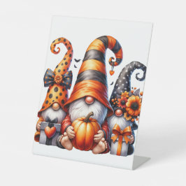 Expositor En L gnomos de Halloween