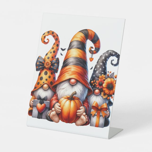 Expositor En L gnomos de Halloween (Anverso)