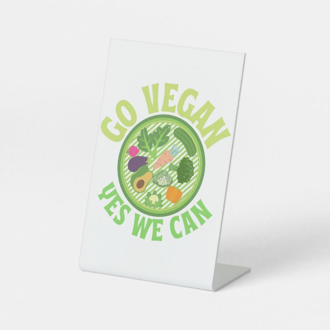 Expositor En L Go Vegan yes we can (Anverso)