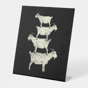 Expositor En L Goat Retro