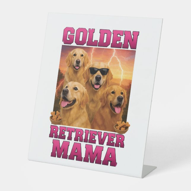 Expositor En L Golden Retriever (Anverso)