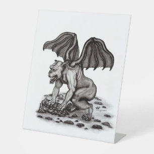 Expositor En L Golem Gargoyle