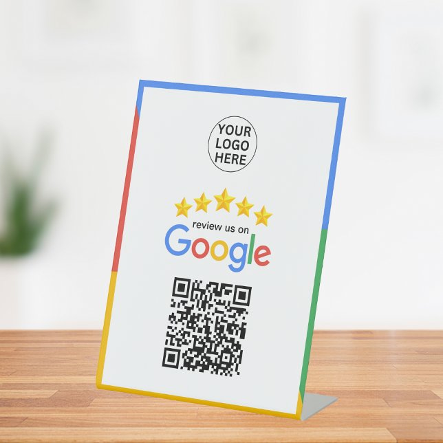 Expositor En L Google Business Review 5 Star Qr Code (Subido por el creador)