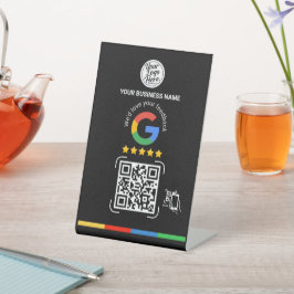 Expositor En L Google Review QR Code Business Name