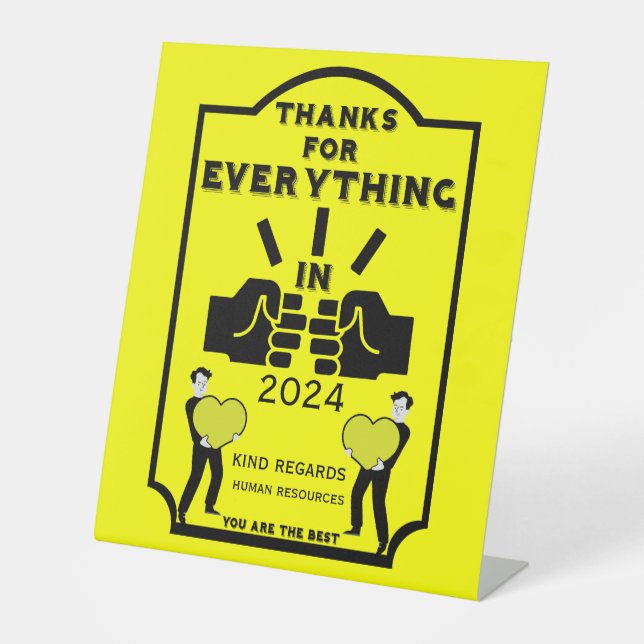 Expositor En L Gracias Por Los Recursos Humanos (Anverso)