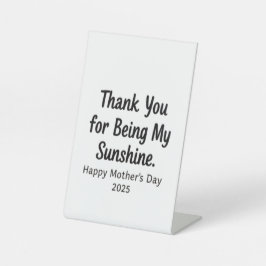 Expositor En L Gracias por ser mi mamá Sunshine como regalo
