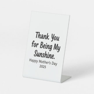 Expositor En L Gracias por ser mi mamá Sunshine como regalo