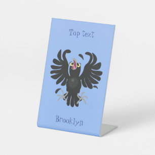 Expositor En L Gracioso ilustracion de personalizado de cuervos l