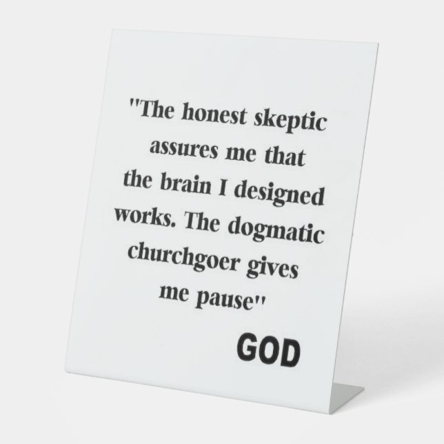 Expositor En L gracioso librepensador antireligioso (Anverso)