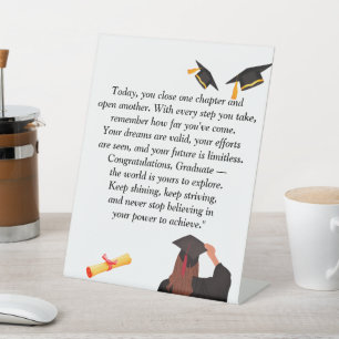 Expositor En L Graduación - Diseño universal para todas las edade