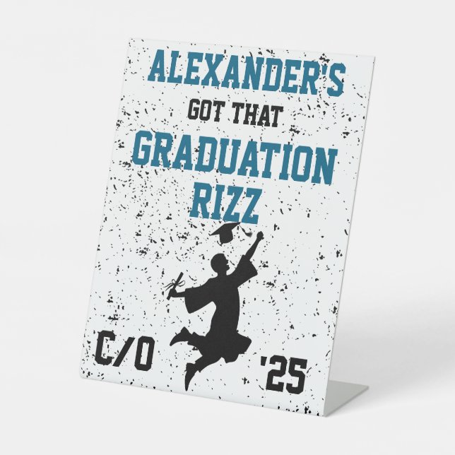 Expositor En L Graduación Rizz (Anverso)