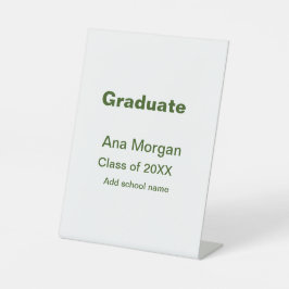 Expositor En L Graduado agregar nombre clase de nombre de escuela