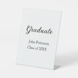 Expositor En L Graduado de 20XX graduación mínima simple