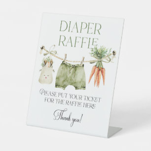 Expositor En L Granja cultivada localmente Baby Shower Diaper Raf