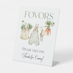 Expositor En L Granja cultivada localmente Baby Shower Favors